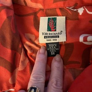 Hawaii Target employee uniform by Tori Richard